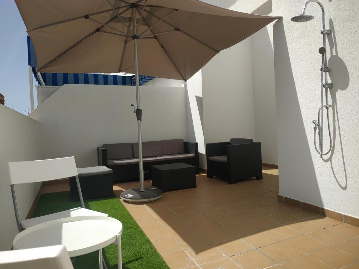 サンルーカル・デ・バラメダAtico En El Centro, Terraza 20 M2, Garaje, Wi-Fi, Acアパートメント エクステリア 写真