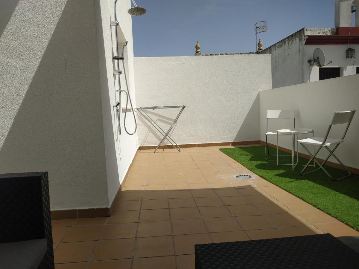 サンルーカル・デ・バラメダAtico En El Centro, Terraza 20 M2, Garaje, Wi-Fi, Acアパートメント エクステリア 写真